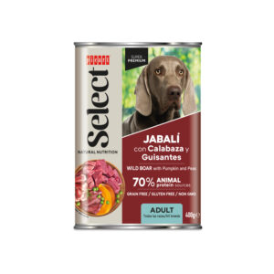Select Adulto Jabalí con Calabaza y Guisantes