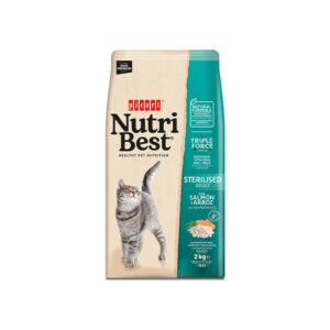 Nutribest Cat Adulto Esterilizado Salmón y Arroz